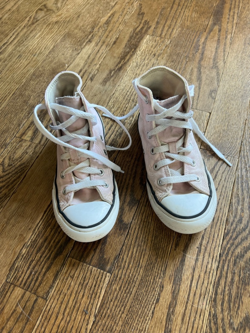 Converse Hi Tops Kids size 13 pink